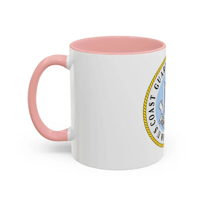 US Coast Guard Cutter Gallatin WHEC 721 (U.S. Coast Guard) Accent Coffee Mug - Go Mug Yourself