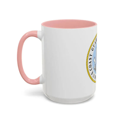 US Coast Guard Cutter Gallatin WHEC 721 (U.S. Coast Guard) Accent Coffee Mug - Go Mug Yourself