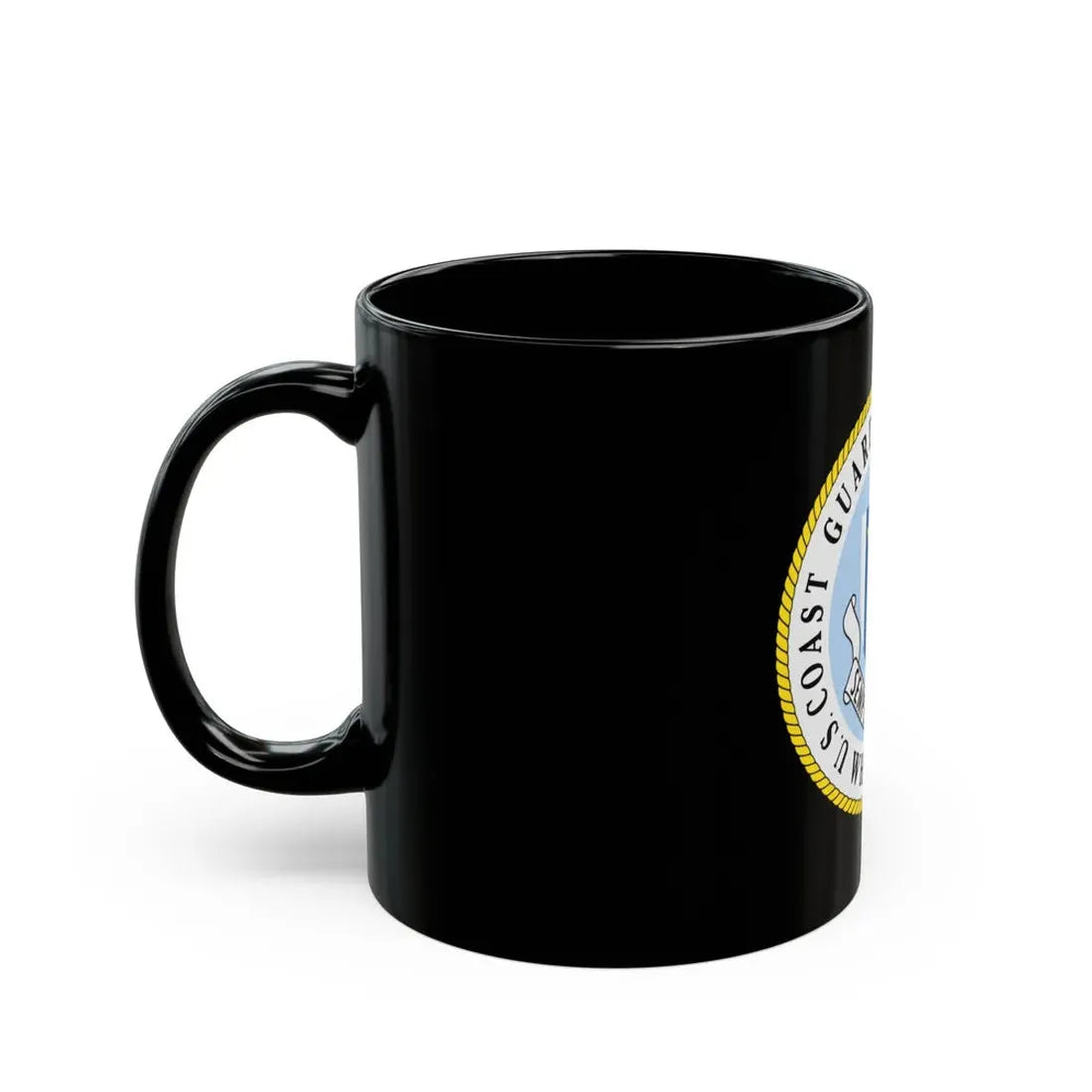 US Coast Guard Cutter Gallatin WHEC 721 (U.S. Coast Guard) Black Coffee Mug - Go Mug Yourself