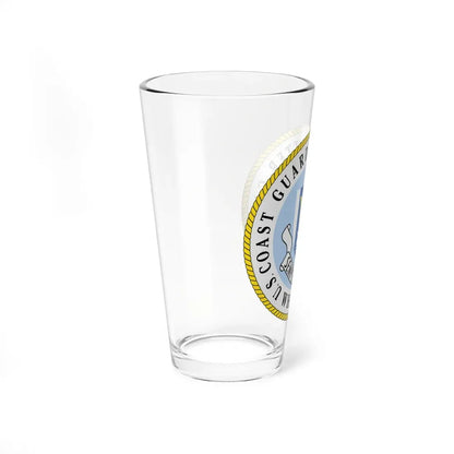 US Coast Guard Cutter Gallatin WHEC 721 (U.S. Coast Guard) Pint Glass 16oz - Go Mug Yourself