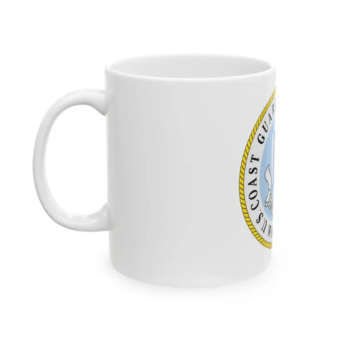 US Coast Guard Cutter Gallatin WHEC 721 (U.S. Coast Guard) White Coffee Mug - Go Mug Yourself