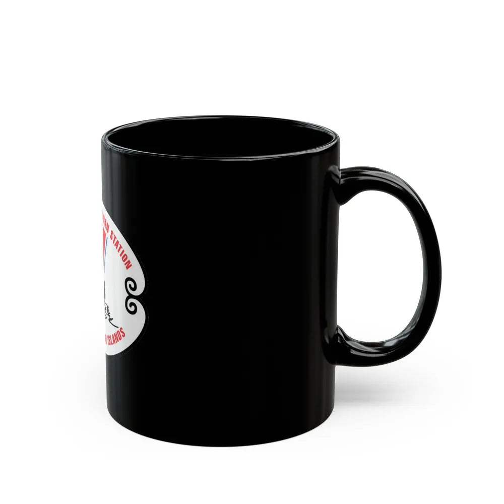 US Coast Guard Loran Station (U.S. Coast Guard) Black Coffee Mug-Go Mug Yourself