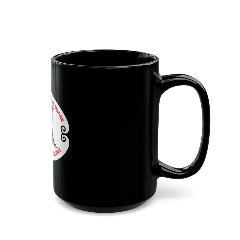 US Coast Guard Loran Station (U.S. Coast Guard) Black Coffee Mug-Go Mug Yourself