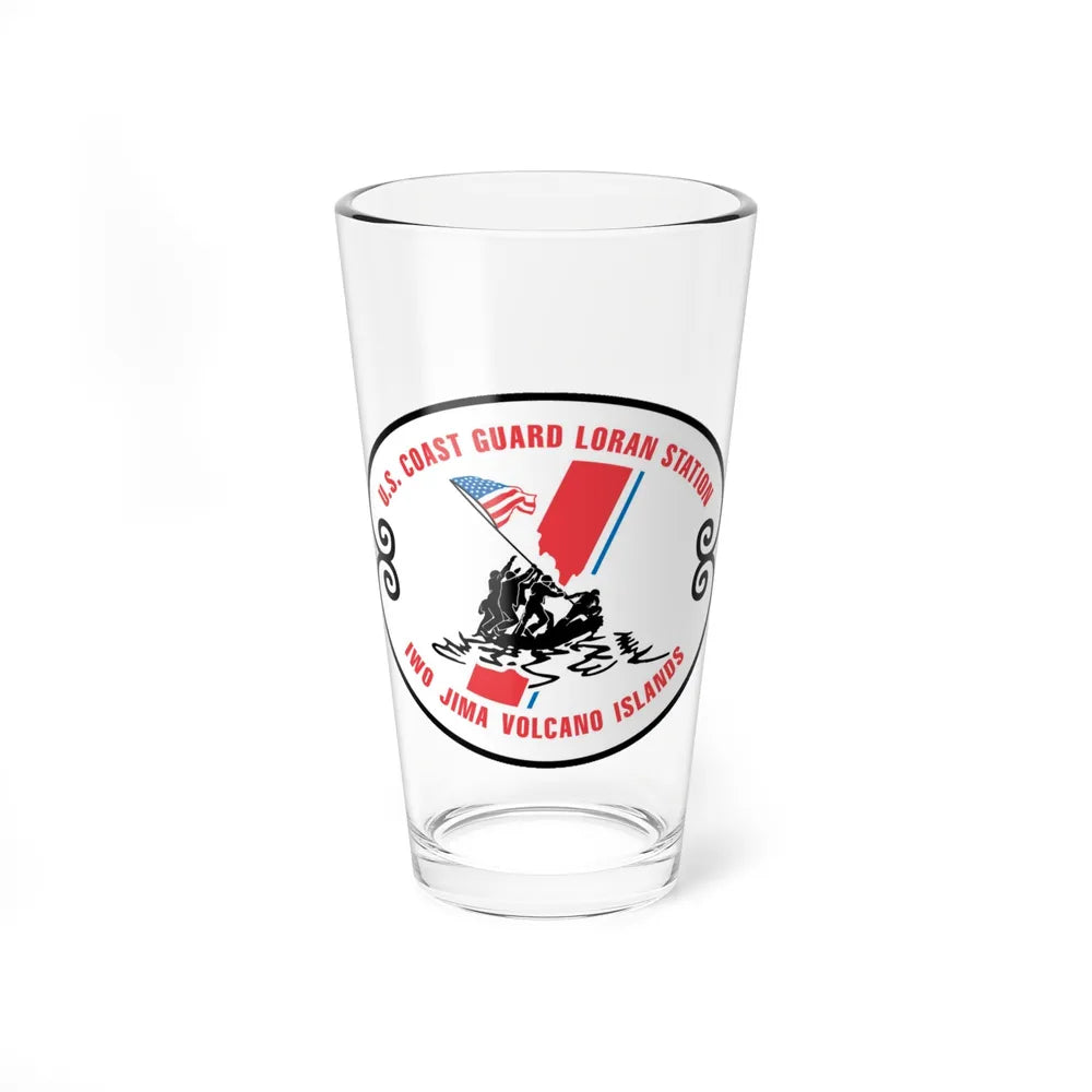 US Coast Guard Loran Station (U.S. Coast Guard) Pint Glass 16oz-16oz-Go Mug Yourself