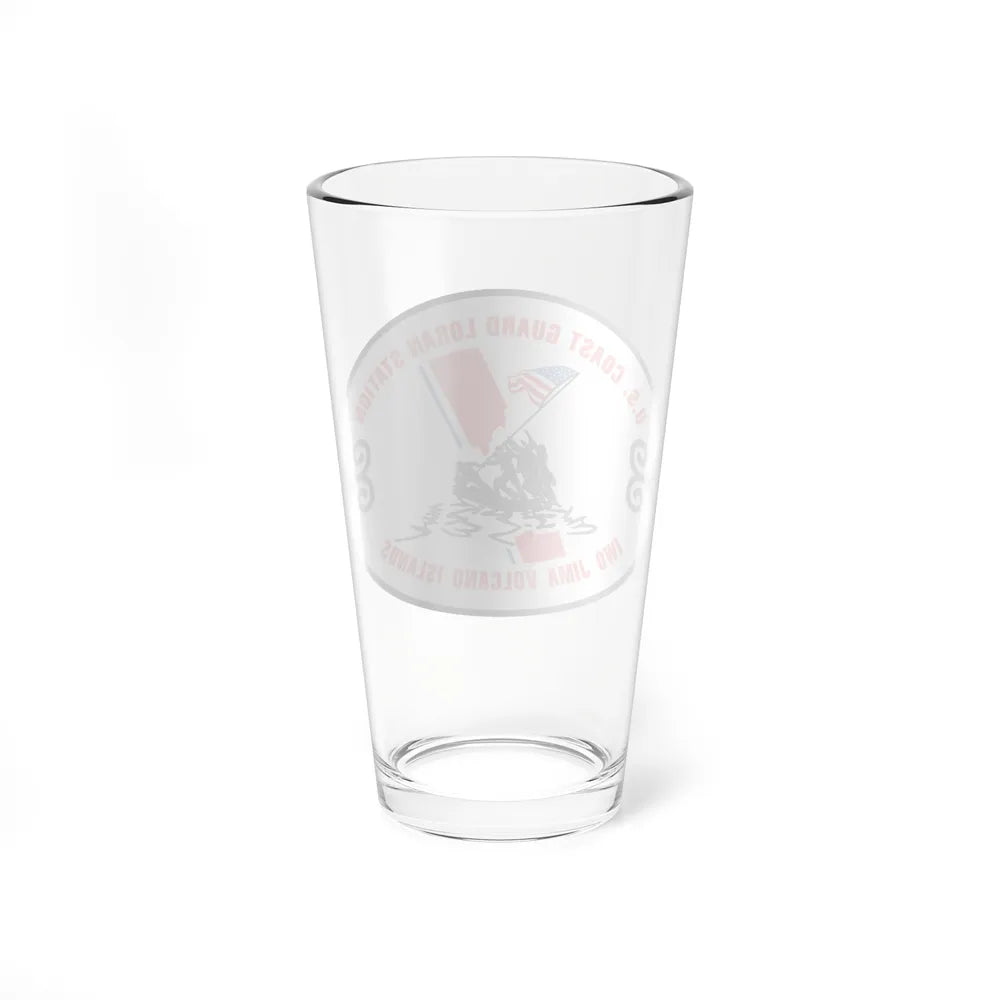 US Coast Guard Loran Station (U.S. Coast Guard) Pint Glass 16oz-Go Mug Yourself