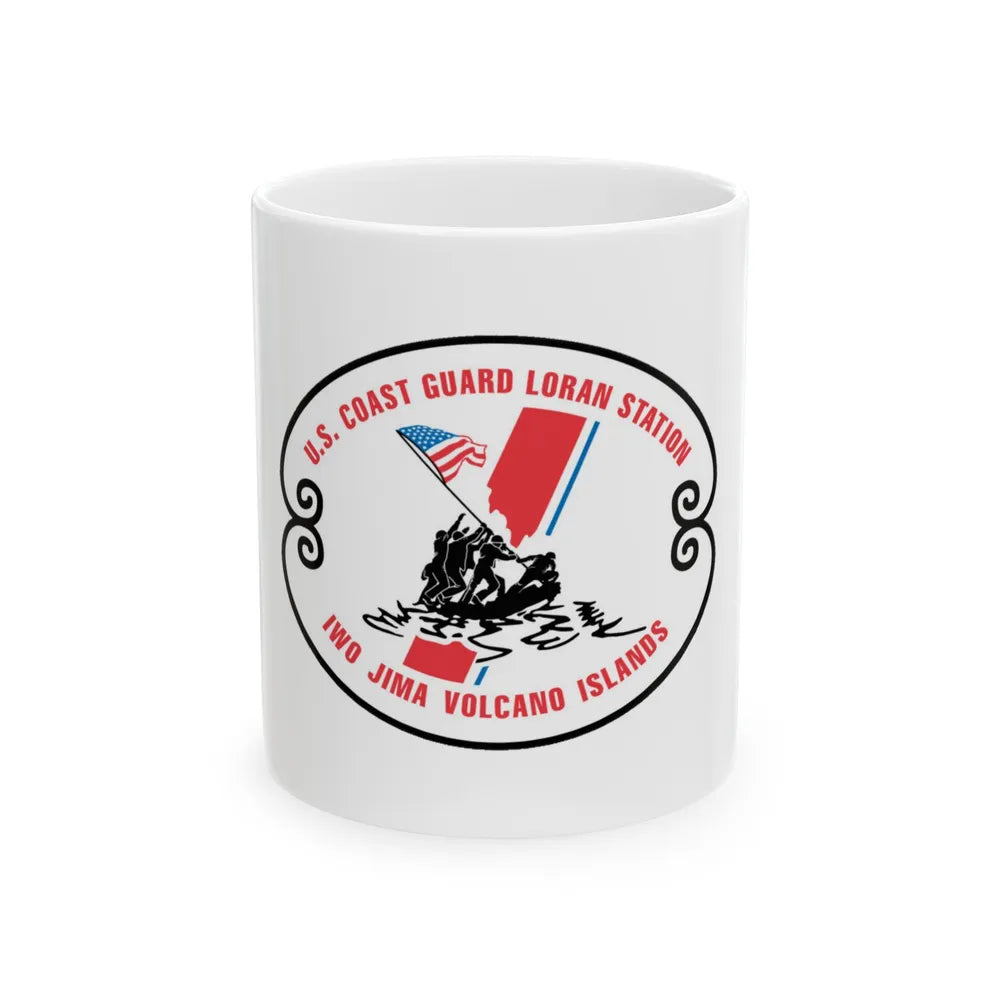 US Coast Guard Loran Station (U.S. Coast Guard) White Coffee Mug-11oz-Go Mug Yourself