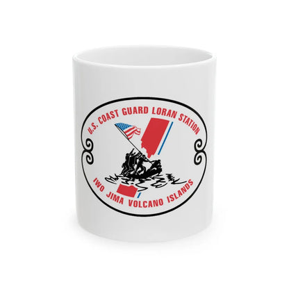 US Coast Guard Loran Station (U.S. Coast Guard) White Coffee Mug-11oz-Go Mug Yourself