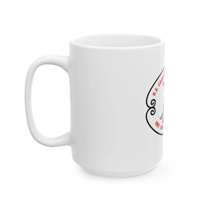 US Coast Guard Loran Station (U.S. Coast Guard) White Coffee Mug-Go Mug Yourself