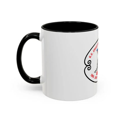 US Coast Guard Loran Station (U.S. Coast Guard) Accent Coffee Mug - Go Mug Yourself