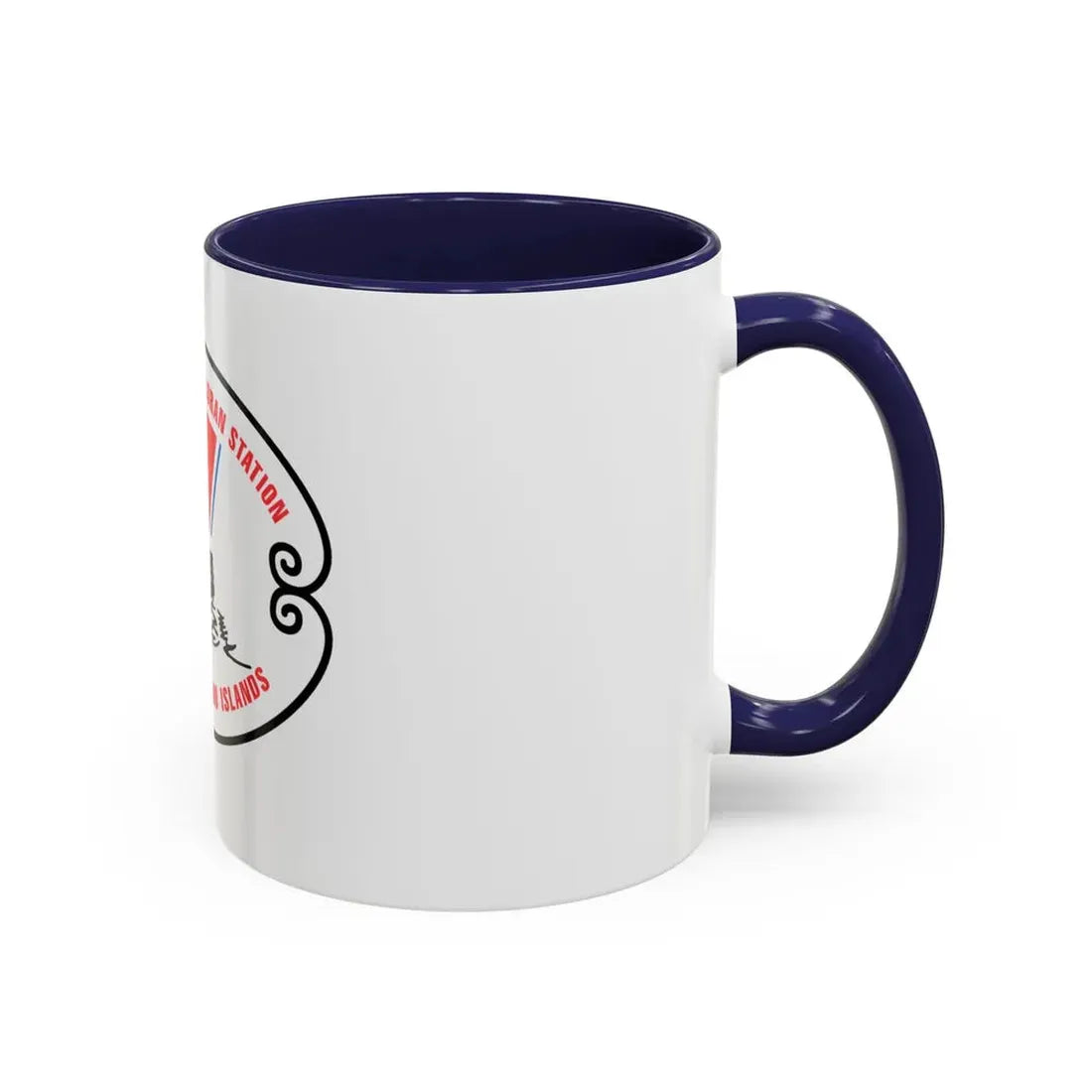 US Coast Guard Loran Station (U.S. Coast Guard) Accent Coffee Mug - Go Mug Yourself