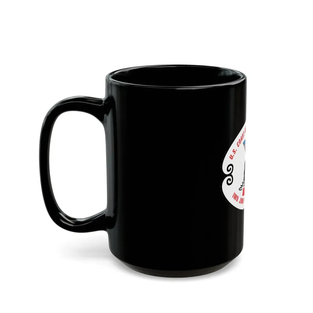 US Coast Guard Loran Station (U.S. Coast Guard) Black Coffee Mug - Go Mug Yourself