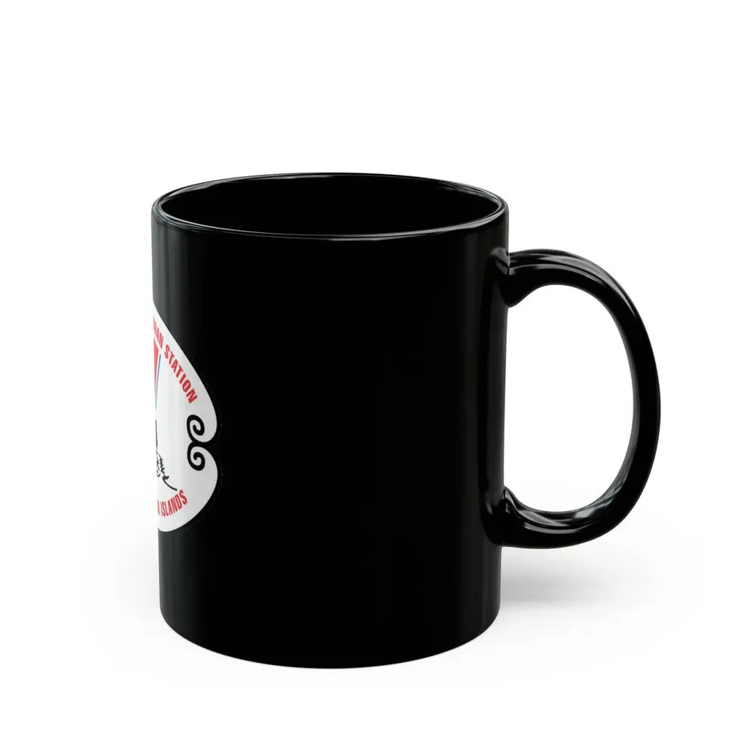 US Coast Guard Loran Station (U.S. Coast Guard) Black Coffee Mug - Go Mug Yourself