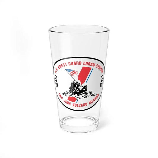 US Coast Guard Loran Station (U.S. Coast Guard) Pint Glass 16oz 16oz - Go Mug Yourself