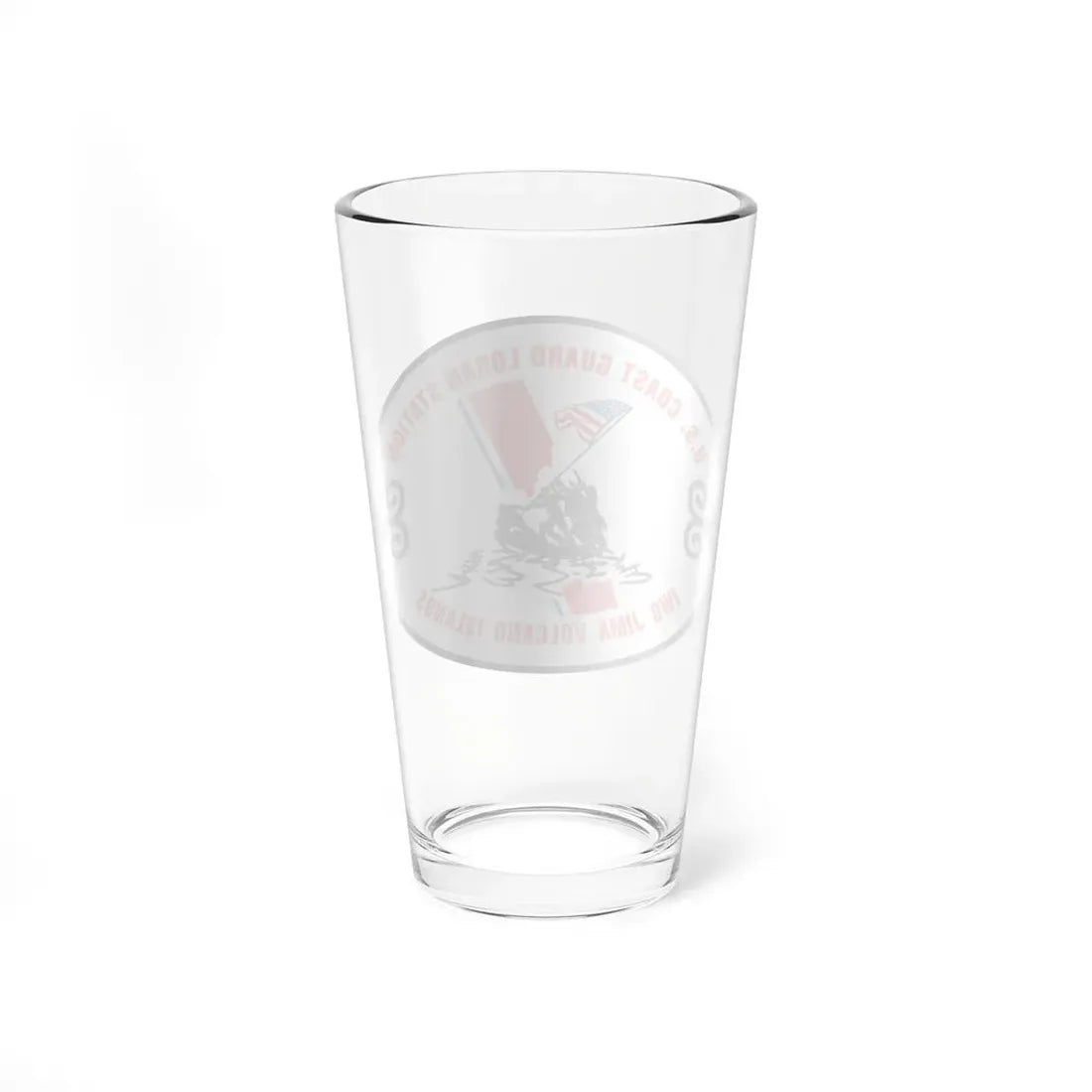 US Coast Guard Loran Station (U.S. Coast Guard) Pint Glass 16oz - Go Mug Yourself
