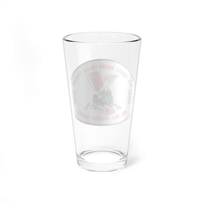 US Coast Guard Loran Station (U.S. Coast Guard) Pint Glass 16oz - Go Mug Yourself