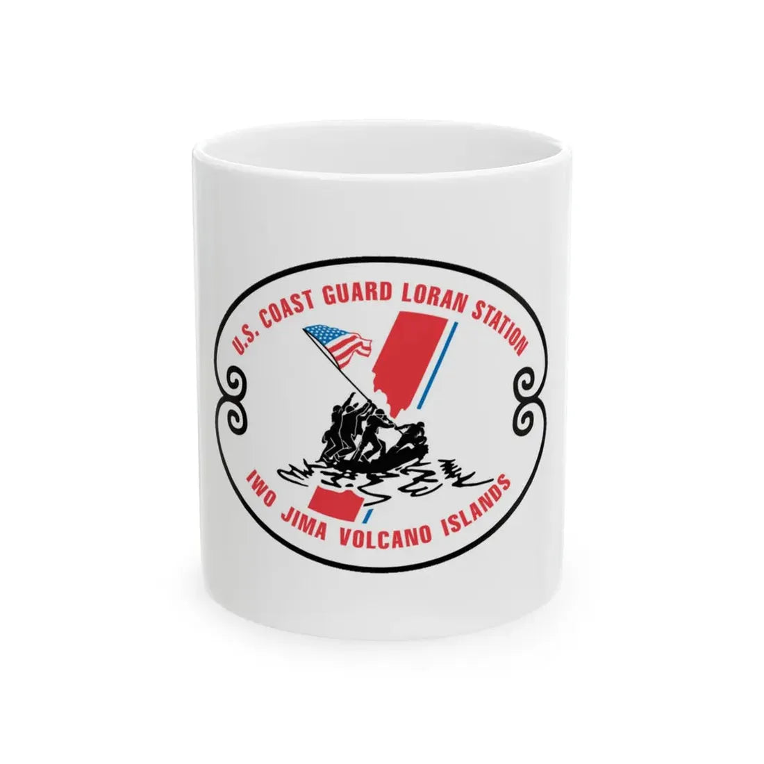 US Coast Guard Loran Station (U.S. Coast Guard) White Coffee Mug 11oz - Go Mug Yourself