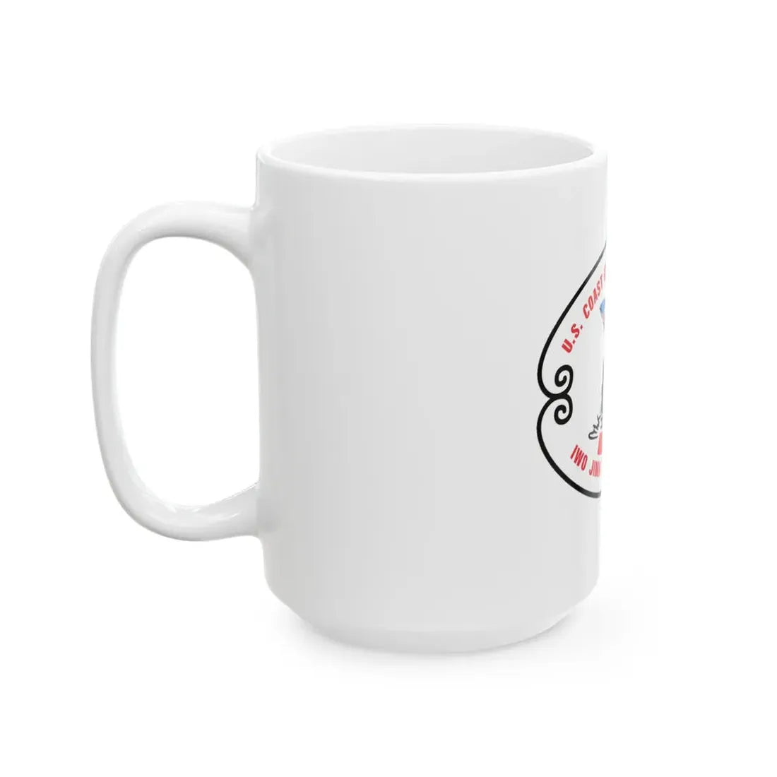 US Coast Guard Loran Station (U.S. Coast Guard) White Coffee Mug - Go Mug Yourself