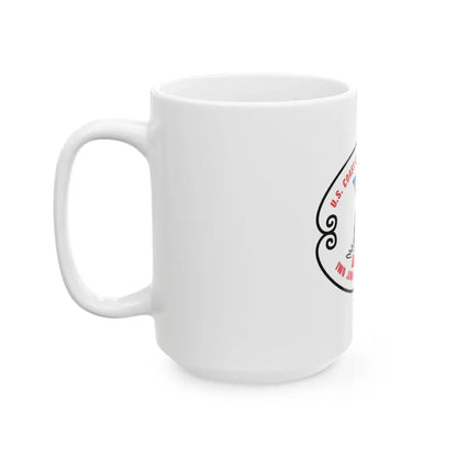 US Coast Guard Loran Station (U.S. Coast Guard) White Coffee Mug - Go Mug Yourself