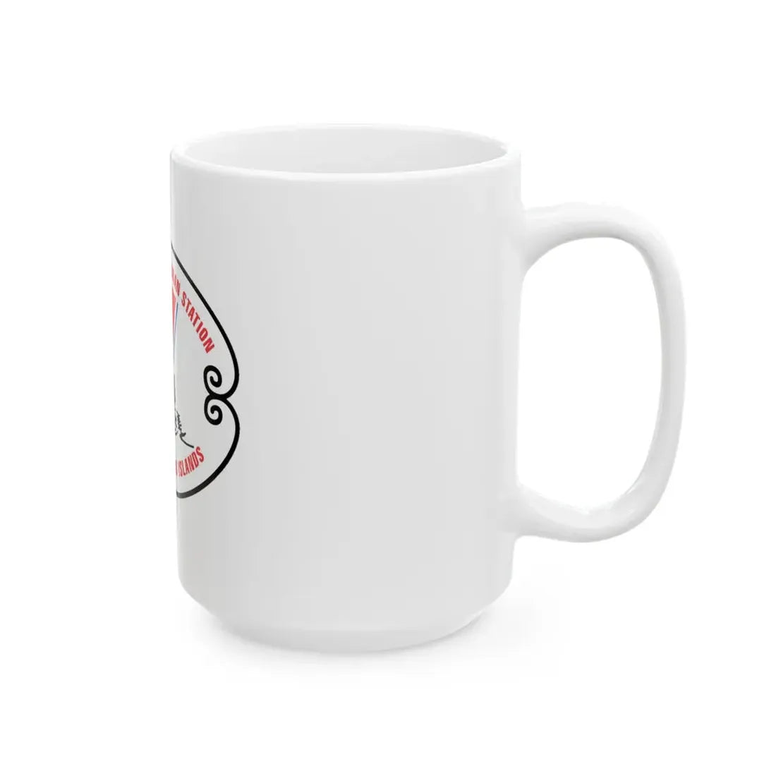 US Coast Guard Loran Station (U.S. Coast Guard) White Coffee Mug - Go Mug Yourself