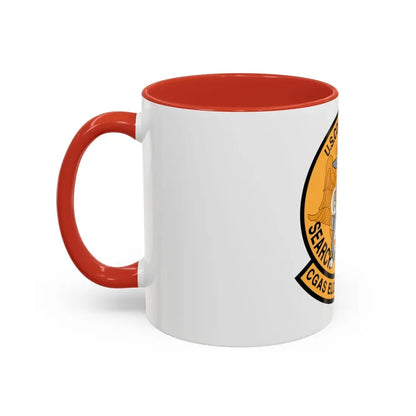 US Coast Guard Search And Rescue (U.S. Coast Guard) Accent Coffee Mug - Go Mug Yourself