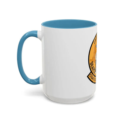 US Coast Guard Search And Rescue (U.S. Coast Guard) Accent Coffee Mug - Go Mug Yourself