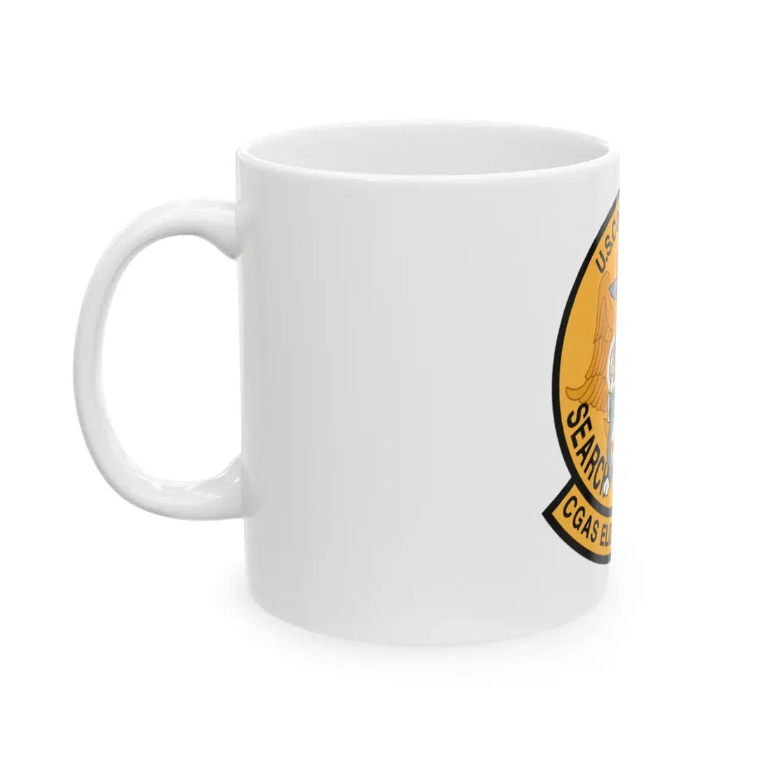 US Coast Guard Search And Rescue (U.S. Coast Guard) White Coffee Mug - Go Mug Yourself