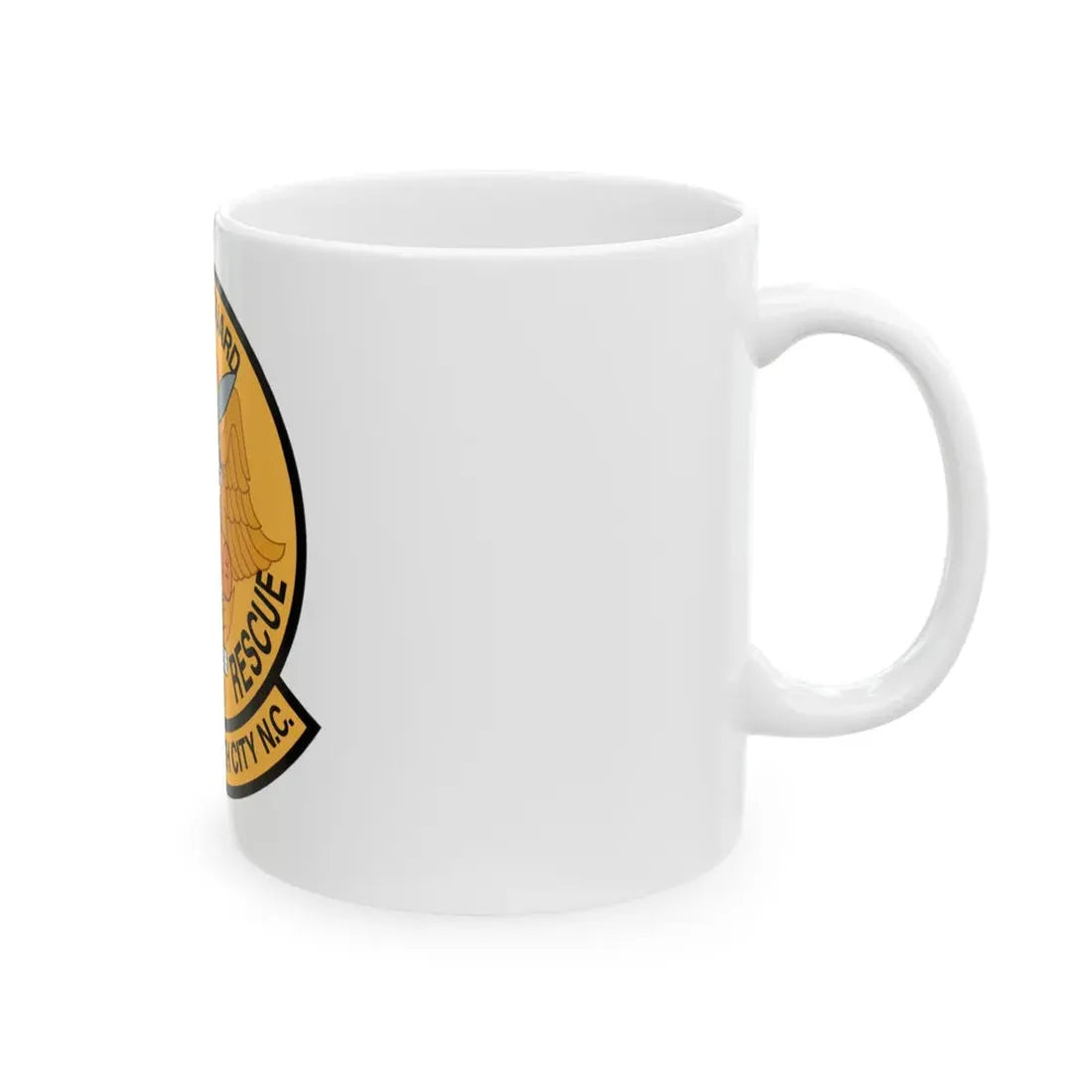 US Coast Guard Search And Rescue (U.S. Coast Guard) White Coffee Mug - Go Mug Yourself