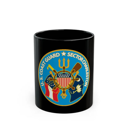 US Coast Guard Sector Charleston (U.S. Coast Guard) Black Coffee Mug-11oz-Go Mug Yourself