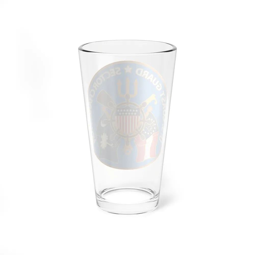 US Coast Guard Sector Charleston (U.S. Coast Guard) Pint Glass 16oz-Go Mug Yourself