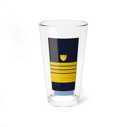 US CoastGuard O10 (United States) (Military Rank) Pint Glass 16oz 16oz - Go Mug Yourself