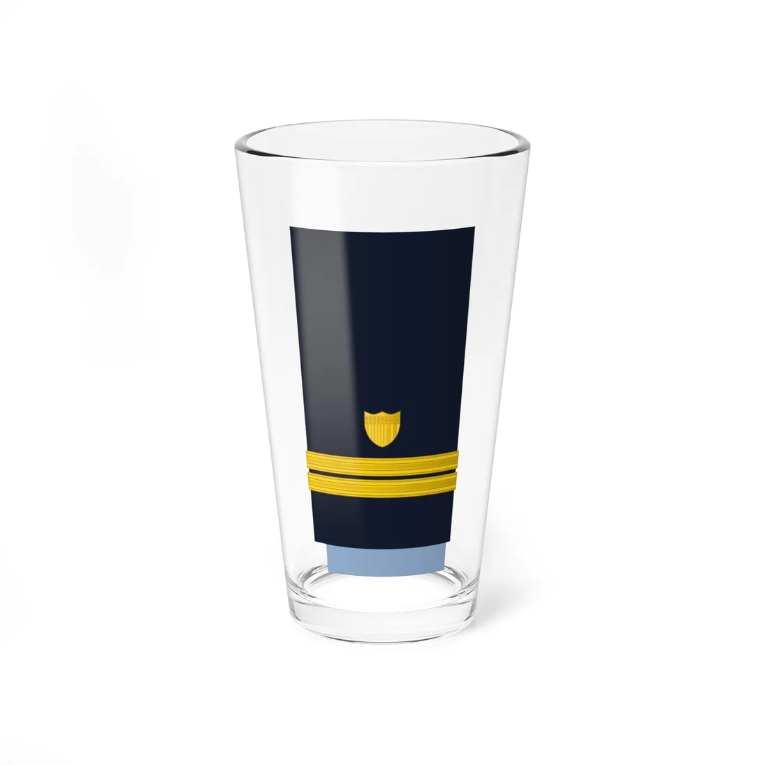 US CoastGuard O3 (United States) (Military Rank) Pint Glass 16oz 16oz - Go Mug Yourself