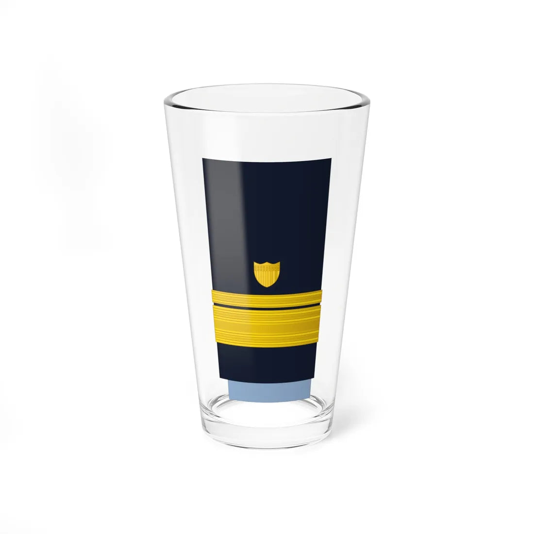 US CoastGuard O8 (United States) (Military Rank) Pint Glass 16oz 16oz - Go Mug Yourself