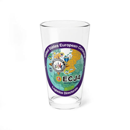 US European Command EC542 (U.S. Navy) Pint Glass 16oz 16oz - Go Mug Yourself