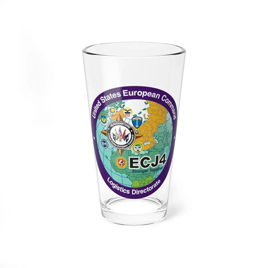 US European Command EC542 (U.S. Navy) Pint Glass 16oz 16oz - Go Mug Yourself