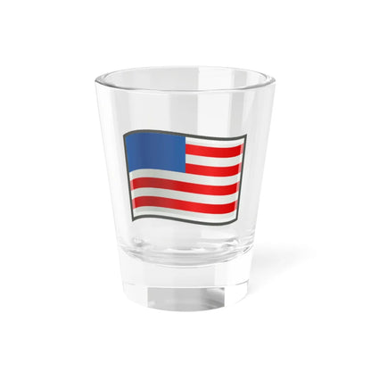 US Flag icon (United States) Shot Glass 1.5oz 1.5oz - Go Mug Yourself
