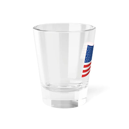 US Flag - iconic waving (United States) Shot Glass 1.5oz - Go Mug Yourself