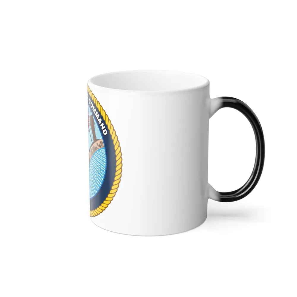 US Fleet Cyber Command (U.S. Navy) Color Changing Mug 11oz-Go Mug Yourself