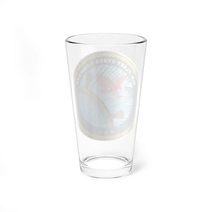 US Fleet Cyber Command (U.S. Navy) Pint Glass 16oz-Go Mug Yourself