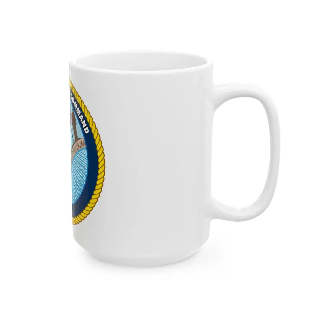 US Fleet Cyber Command (U.S. Navy) White Coffee Mug - Go Mug Yourself