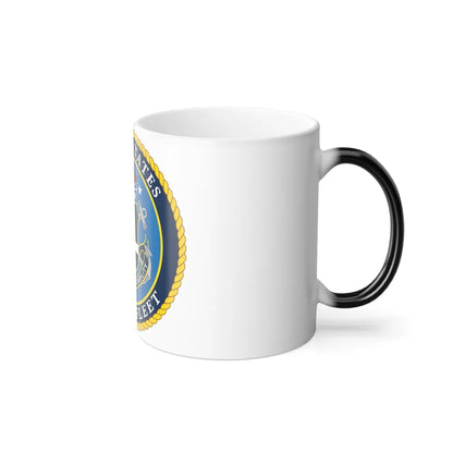 US Fourth Fleet (U.S. Navy) Color Changing Mug 11oz-Go Mug Yourself