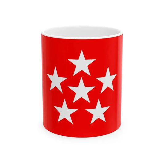 US General of the Armies Flag (United States) White Coffee Mug 11oz - Go Mug Yourself
