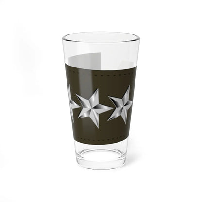 US Marine 10 shoulderboard (United States) (Military Rank) Pint Glass 16oz 16oz - Go Mug Yourself