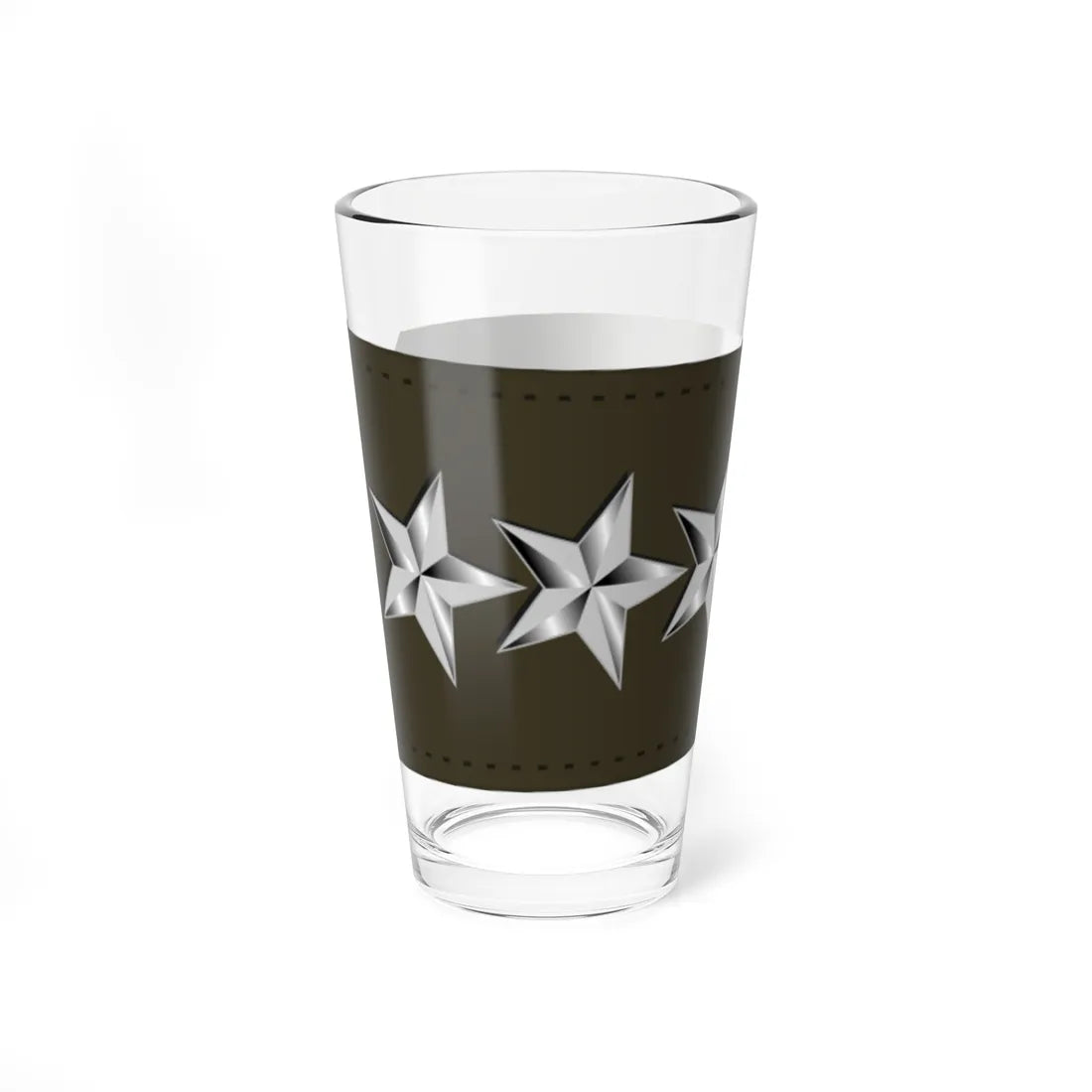 US Marine 10 shoulderboard (United States) (Military Rank) Pint Glass 16oz - Go Mug Yourself