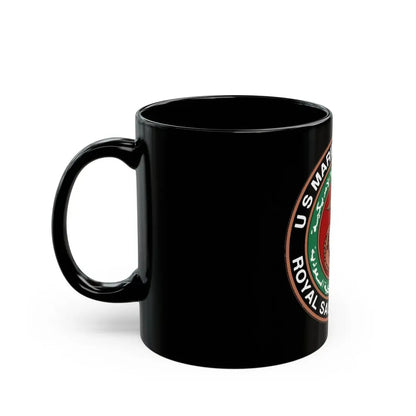 US Marine Ad Royal Saudi Marines (USMC) Black Coffee Mug - Go Mug Yourself