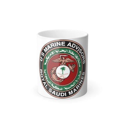 US Marine Ad Royal Saudi Marines (USMC) Color Changing Mug 11oz-11oz-Go Mug Yourself