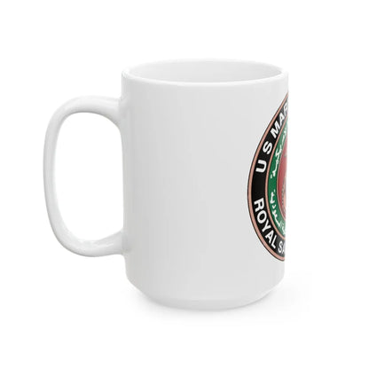 US Marine Ad Royal Saudi Marines (USMC) White Coffee Mug-Go Mug Yourself