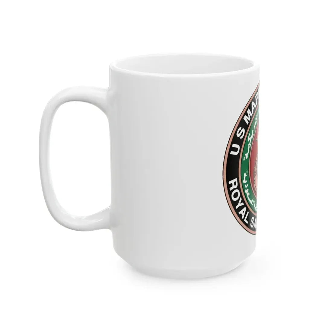 US Marine Ad Royal Saudi Marines (USMC) White Coffee Mug - Go Mug Yourself
