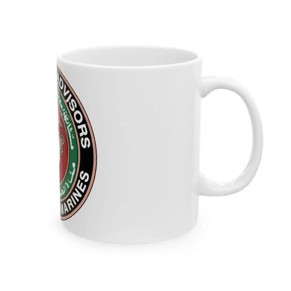 US Marine Ad Royal Saudi Marines (USMC) White Coffee Mug-Go Mug Yourself