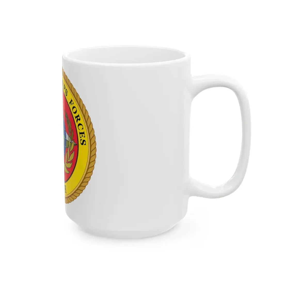 US Marine Corp Forces South (USMC) White Coffee Mug - Go Mug Yourself