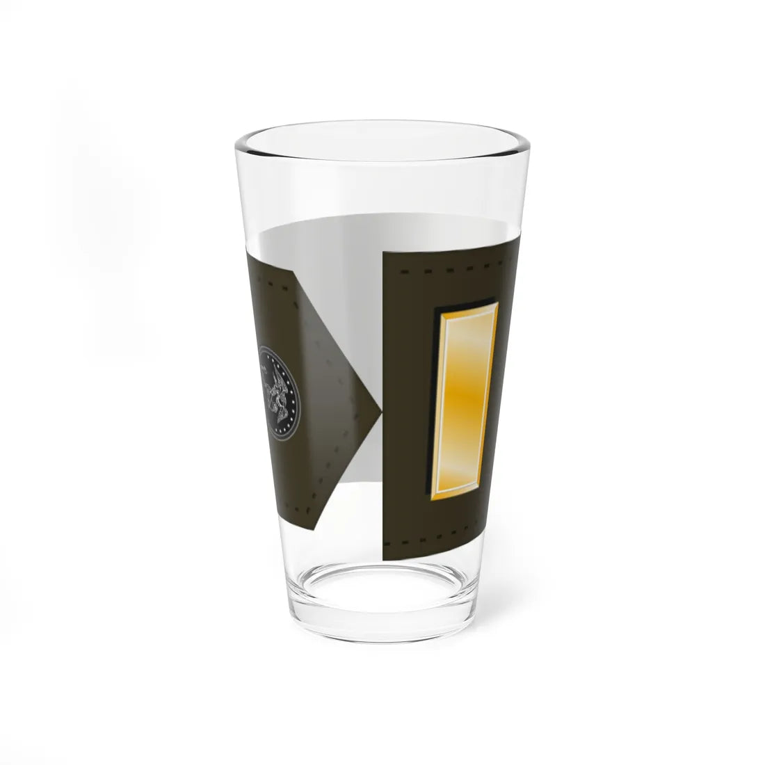 US Marine O1 shoulderboard (United States) (Military Rank) Pint Glass 16oz - Go Mug Yourself